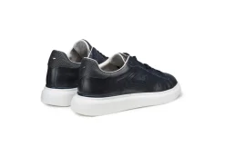 Guardiani Sneakers Basse*Sneakers Da Uomo In Pelle Blu Agm003709