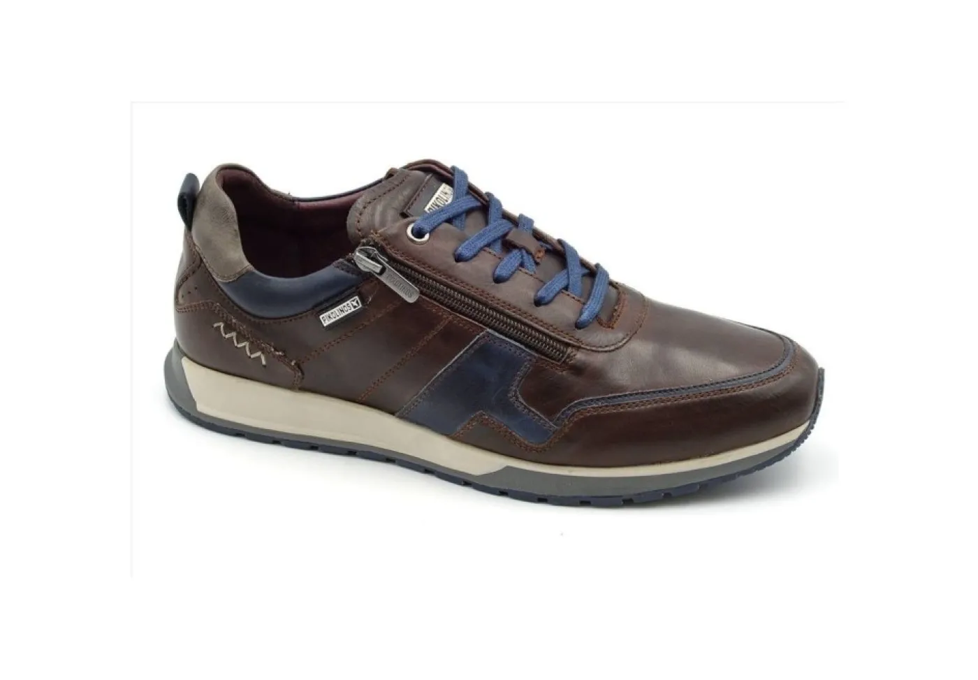 Pikolinos Sneakers Basse*Sneakers Da Uomo In Pelle Cambil M5N-6010C1 Olmo