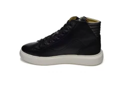 Ambitious Sneakers Alte*Sneakers Da Uomo In Pelle Con Lacci E Zip