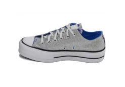 Converse Platform*Sneakers Glitterata Platform 571674C Silver