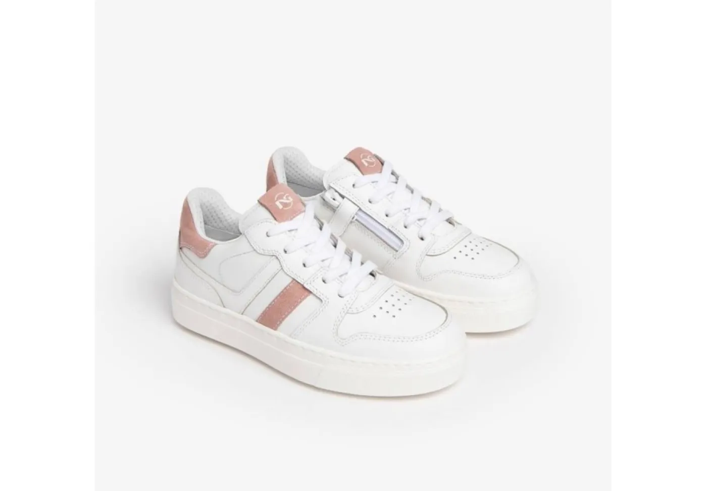 Nero Giardini Teens Platform*Sneakers In Pelle Bianca E332561F