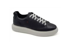 Ambitious Sneakers Basse*Sneakers In Pelle Con Lacci 8321-4314Am Blu