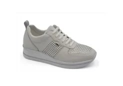 Valleverde Sneakers Basse*Sneakers In Pelle Con Zip 36391 Bianco