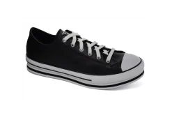 Converse Sportive*Sneakers In Pelle Da Donna Platform 669710C Black