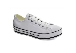 Converse Sportive*Sneakers In Pelle Da Donna Platform 669709C White
