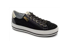 Nero Giardini Teens Platform*Sneakers In Pelle Platform I031691F Nero