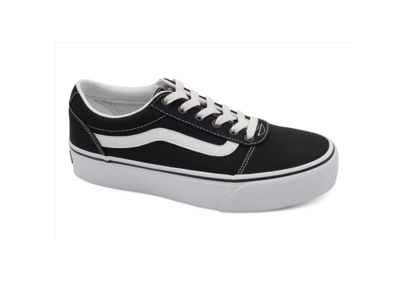 Vans Sportive*Sneakers In Tela Con Lacci Ward Platform Vn0A3Tlc1871