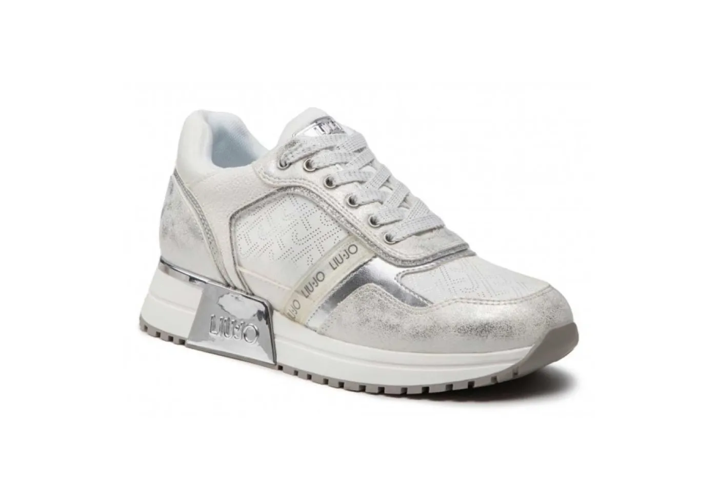 Liu-Jo Sneakers Basse*Sneakers Da Donna In Similpelle E Tessuto Con Lacci