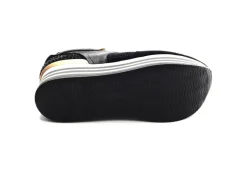 Queen Helena Platform*Sneakers Platform Con Strass E Zip X25-35