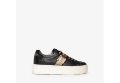 Nero Giardini Platform*Sneakers Platform In Pelle Da Donna Con Logo I205300D