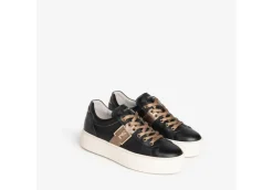 Nero Giardini Platform*Sneakers Platform In Pelle Da Donna Con Logo I205300D