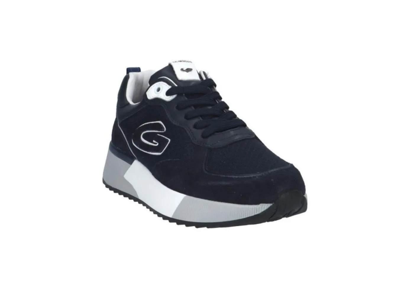 Guardiani Sneakers Basse*Sneakers Sportiva Da Uomo In Pelle E Tessuto Agm009004