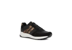 Geox Sneakers Basse*Sneakers Sportive Da Donna In Pelle Con Glitter D252Sa Black Came