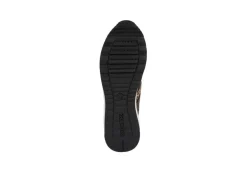 Geox Sneakers Basse*Sneakers Sportive Da Donna In Pelle Con Glitter D252Sa Black Came