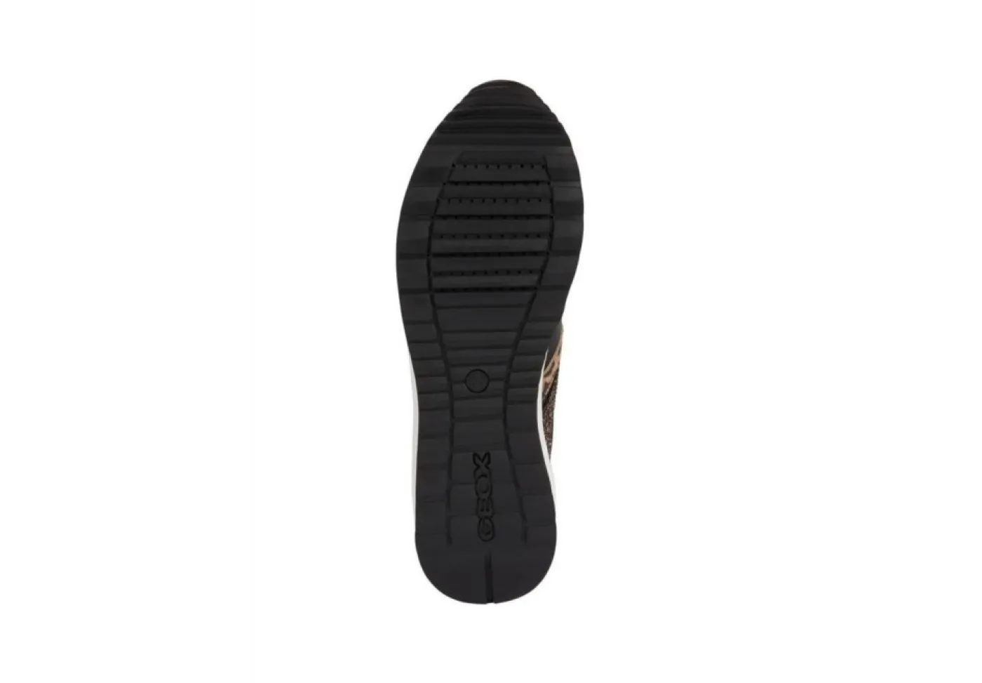 Geox Sneakers Basse*Sneakers Sportive Da Donna In Pelle Con Glitter D252Sa Black Came