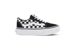 Vans Platform*Sneakers Ward Platform A Scacchi Black White
