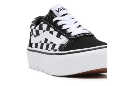 Vans Platform*Sneakers Ward Platform A Scacchi Black White