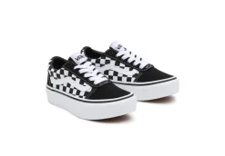 Vans Platform*Sneakers Ward Platform A Scacchi Black White
