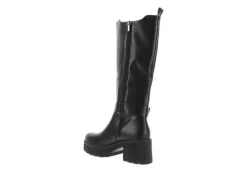 Queen Helena Stivali Alti*Stivale Alto Con Tacco A Blocco X27-112 Black