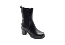Gold&Gold Con Tacco*Stivale Beatles Da Donna Con Tacco Gold Gr248 Nero