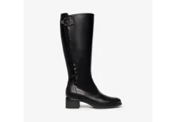 Nero Giardini Stivali Alti*Stivale Da Donna In Pelle Coccodrillo Con Zip I205700D N