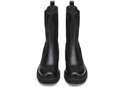 Cult Stivali Alti*Stivale Modello Chelsea Con Tacco Da Donna In Pelle Grace Clw3545