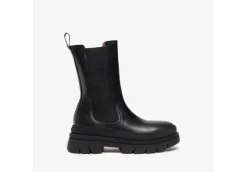 Nero Giardini Anfibi*Stivaletti Modello Beatles In Pelle I206066D Nero