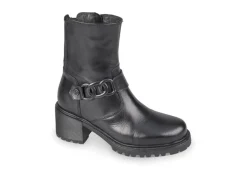 Valleverde Tronchetti*Stivaletto Da Donna Con Fibbia V49503 Nero