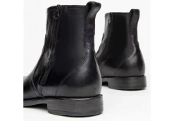 Nero Giardini Stivaletti*Stivaletto Da Uomo In Pelle Con Zip I102132U Nero