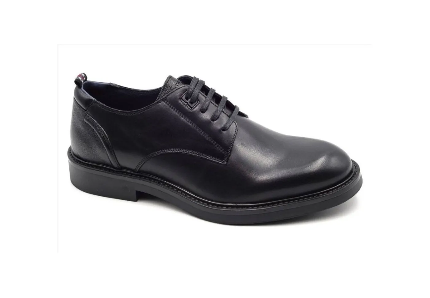 Ambitious Con Lacci*Stringata Da Uomo In Pelle 11561-3986Am.1 Nero
