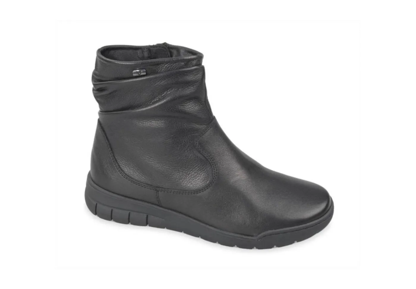 Valleverde Tronchetti*Tronchetti Da Donna In Pelle Morbida 36302A Nero