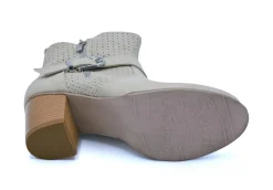 Queen Helena Con Tacco*Tronchetto Con Zip Qh19008