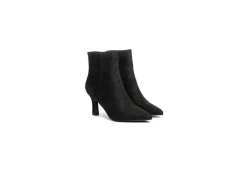 Gold&Gold Con Tacco*Tronchetto Da Donna Alto Scamosciato Goldegold Gf142 Nero
