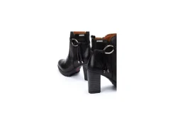 Pikolinos Con Tacco*Tronchetto Da Donna Con Tacco In Pelle Connelly W7M-8542 Bla