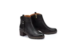 Pikolinos Con Tacco*Tronchetto Da Donna In Pelle W7H-8578 Black