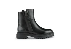 Geox Tronchetti*Tronchetto Da Donna In Pelle D26Hro Black