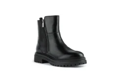 Geox Tronchetti*Tronchetto Da Donna In Pelle D26Hro Black