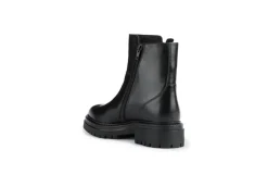 Geox Tronchetti*Tronchetto Da Donna In Pelle D26Hro Black