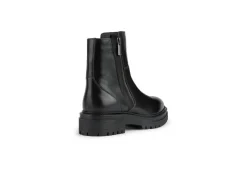 Geox Tronchetti*Tronchetto Da Donna In Pelle D26Hro Black