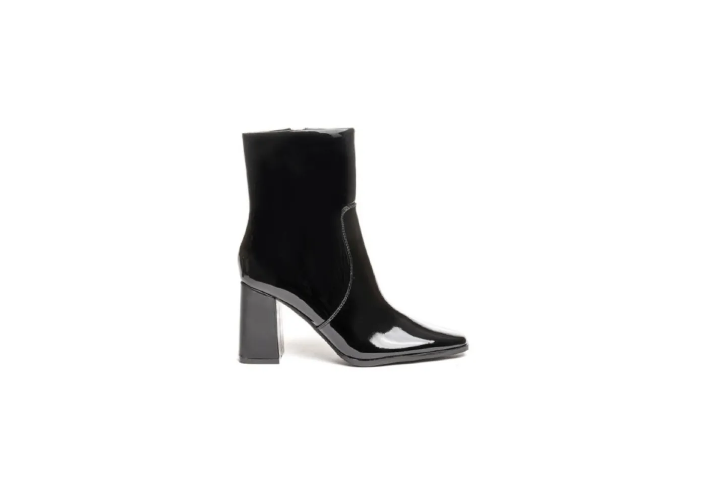 Gold&Gold Con Tacco*Tronchetto Da Donna In Vernice Con Tacco Alto A Blocco Goldegold Gf11