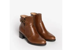 Nero Giardini Tronchetti*Tronchetto Da Donna Made In Italy Con Catena I205002D Cu