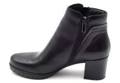 Valleverde Con Tacco*Tronchetto In Pelle Con Tacco 49352 Nappa