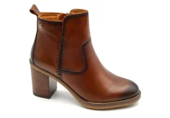 Pikolinos Con Tacco*Tronchetto In Pelle Con Zip E Tacco Pompeya W9T-8594