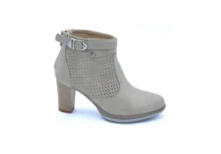 Queen Helena Con Tacco*Tronchetto Traforato Con Zip Qh19006