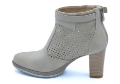 Queen Helena Con Tacco*Tronchetto Traforato Con Zip Qh19006